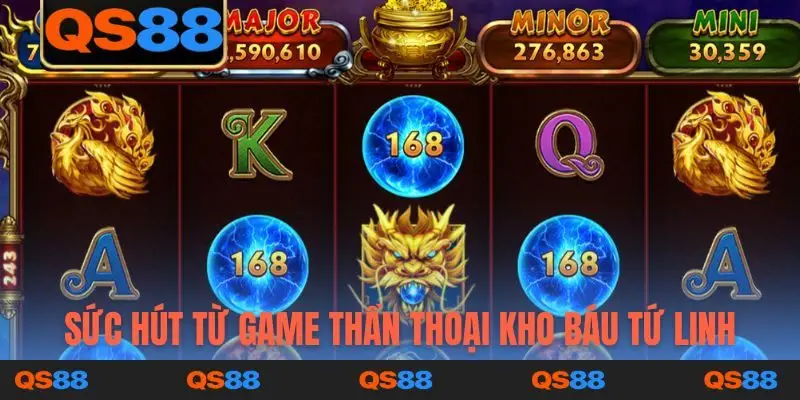 Sức hút từ game thần thoại Kho Báu Tứ Linh